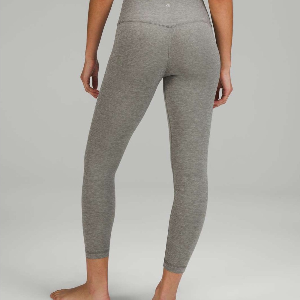 lululemon athletica Light Heather Gray Leggings